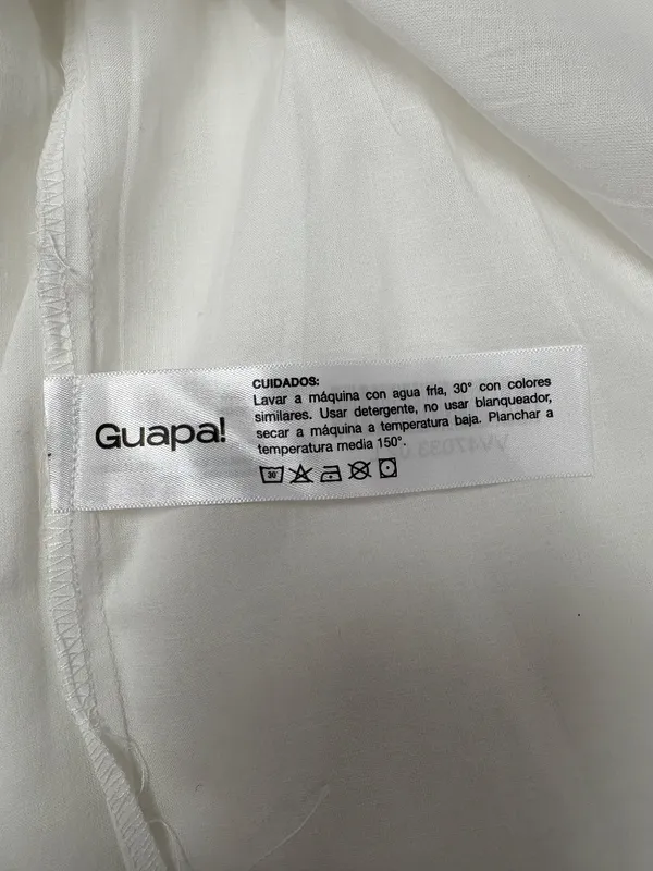 Guapa Agra‎ White Dress - Size L - NEW with Tags. - Image 13