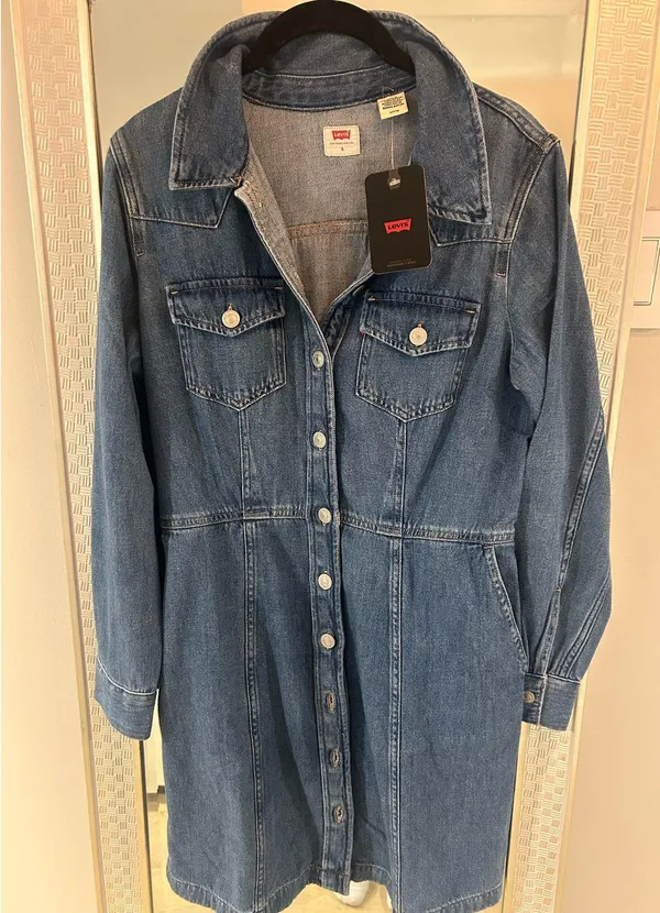 Levi’s Otto Western Denim Dress - Image 4