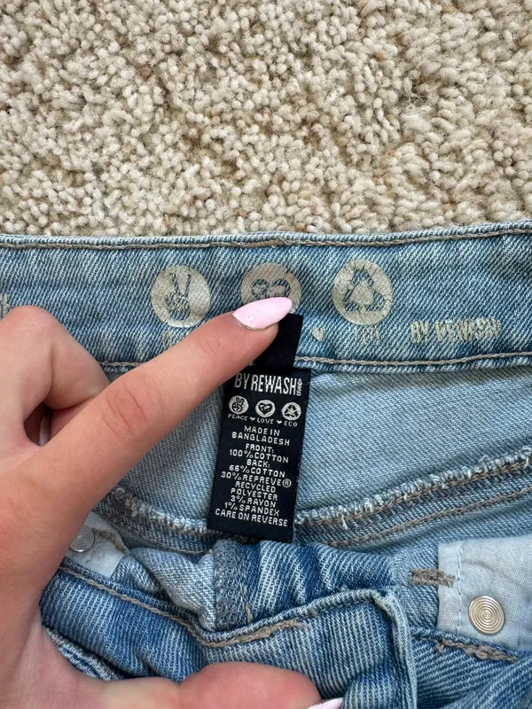 REWASH High Rise Baggy Jean - Image 4