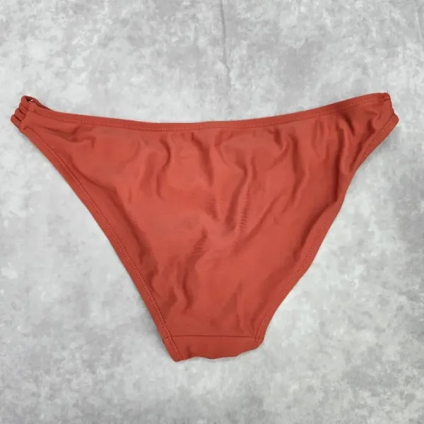 Orange Rust Copper Brown Cheeky Medium‎ Bikini Bottom Swimwear M - Image 2