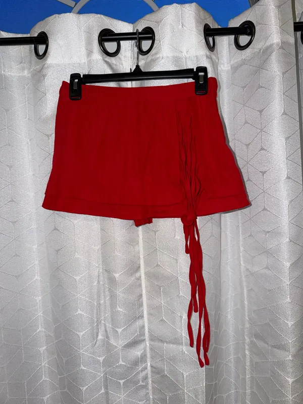 Mini Red Skirt Shein - Image 2