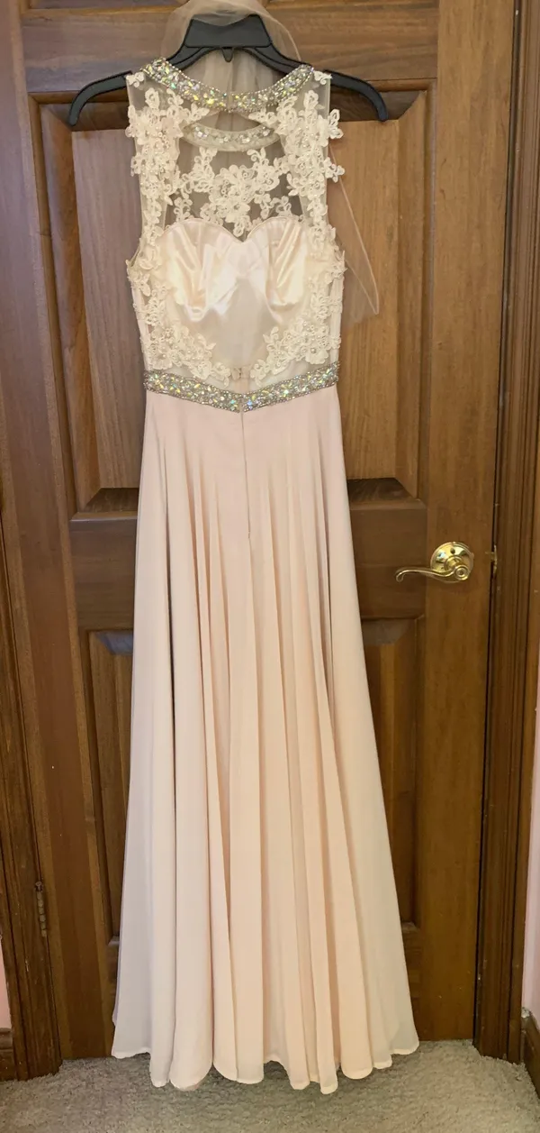 PromGirl Pink Prom Dress - Image 3