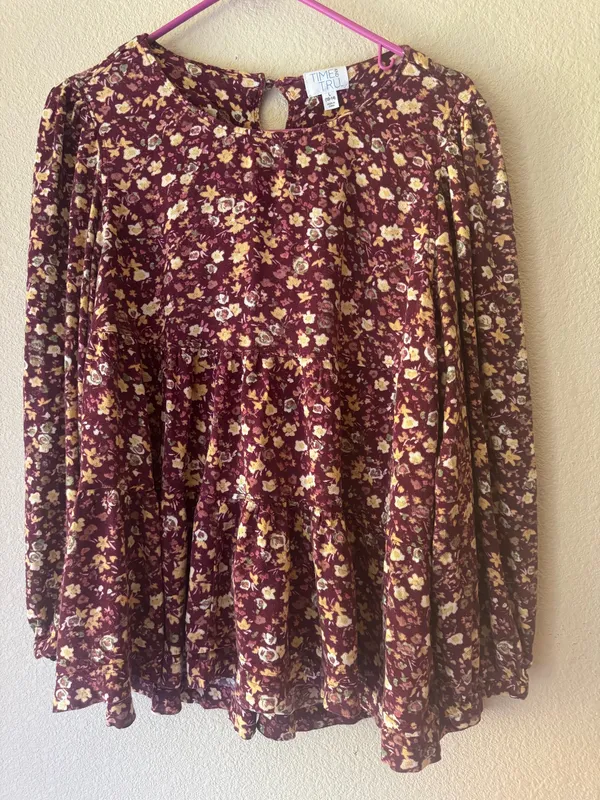 women's floral shirt - Image 3