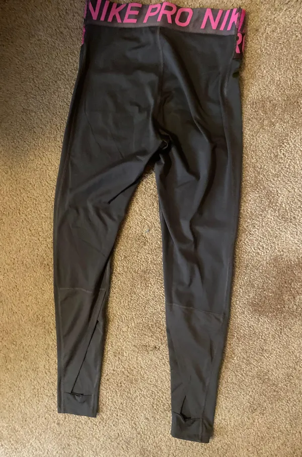 Nike Gray Leggings - Image 2