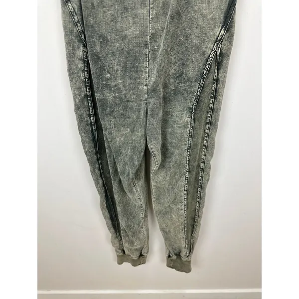 Free People Movement Split Rock Jumpsuit Grunge Boho Square Neck Backless Small - Image 7