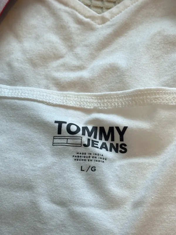 Tommy Hilfiger Jeans Bodysuit white L - Image 6