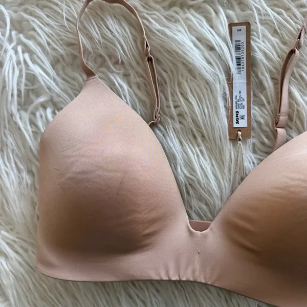 Skims Wireless Form T-shirt Bra Clay Size 32D - Image 4