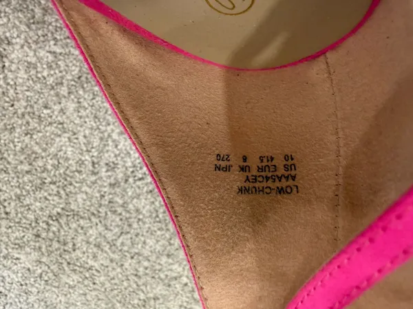 Heels Pink Size 10 - Image 5