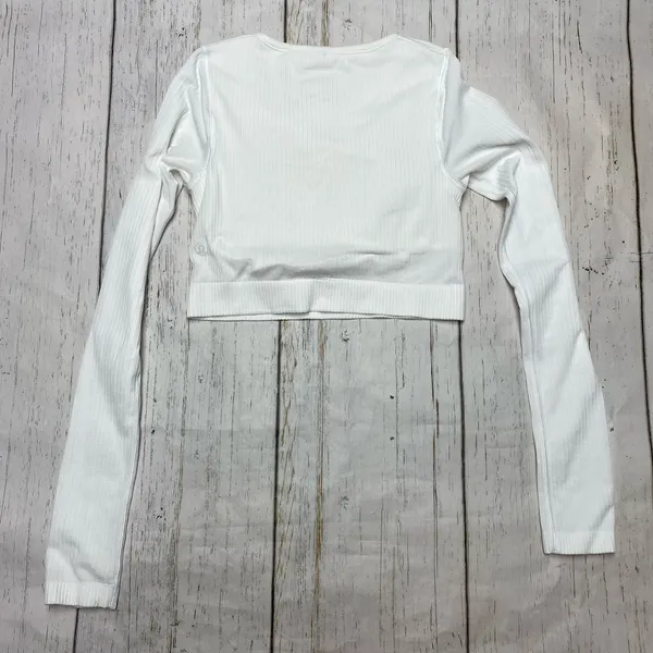 Lululemon Ebb to Street Cropped Ribbed Long Sleeve Shirt - Image 7
