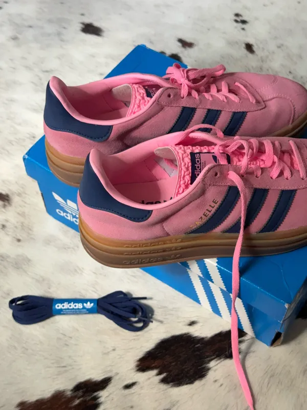 Adidas Gazelle Sneakers Pink Blue Bold - Image 2