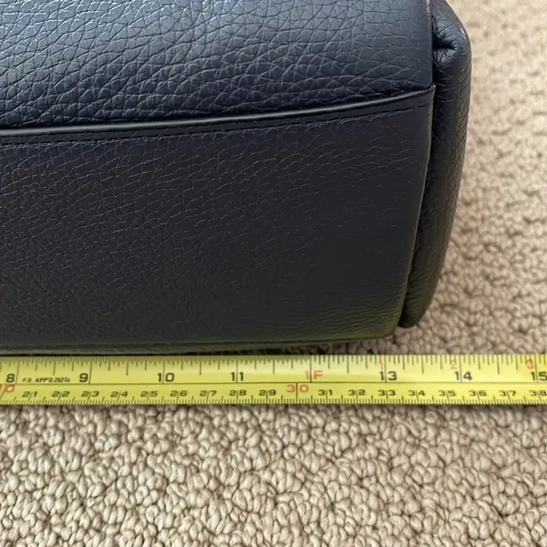 Coach Pebble Leather Shoulder Bag with Good - Image 11