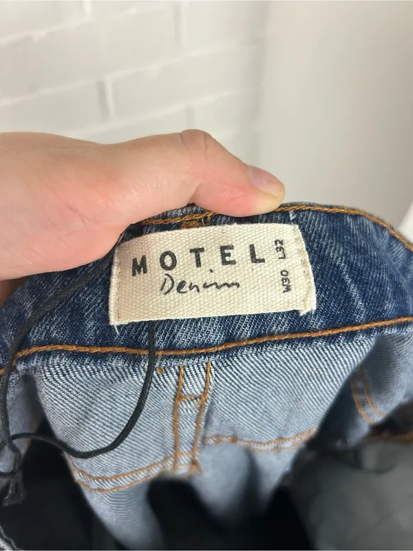 Motel Denim Motel Rocks Cotton Jeans Size W30 L32 - Image 2