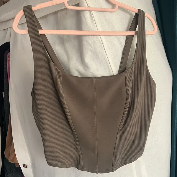 Victorias Secret Knit Corset Tank Top - Image 3