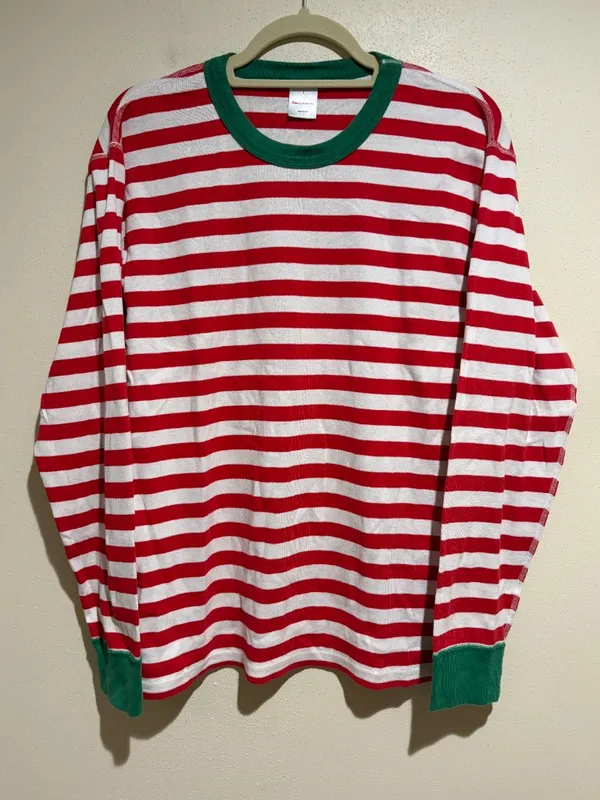 Hanna Andersson Women's Striped Christmas Holiday Long Sleeve & Pants Pajama Set - Image 10