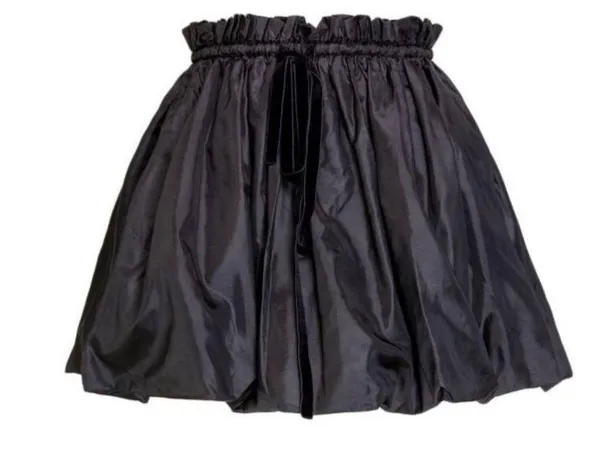 LoveShackFancy Cheyenne Skirt black - Image 2