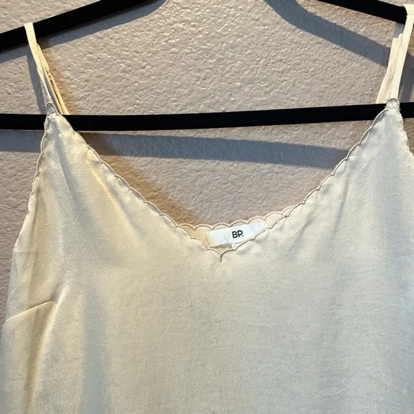 Nordstrom BP Brass Plum Cream Camisole Tank Top Size XS - Image 2