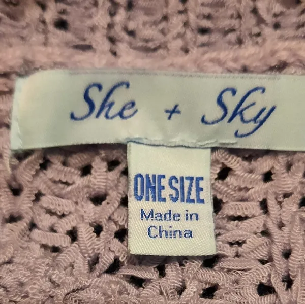 She & Sky Sweater Size OS - Image 5