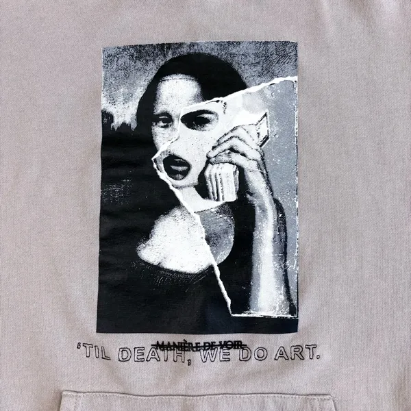 Maniere De Voir ‘Til Death, Do We Art. Crewneck Sweatshirt - Image 7