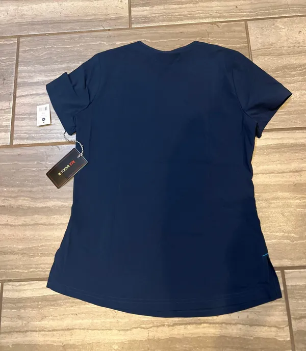 New! Koi Scrub Top Sz XS! No Free Shipping:( Blue - Image 3