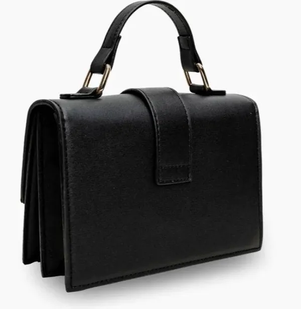 think olives Western Floral Embroidered B&W bag - Image 4
