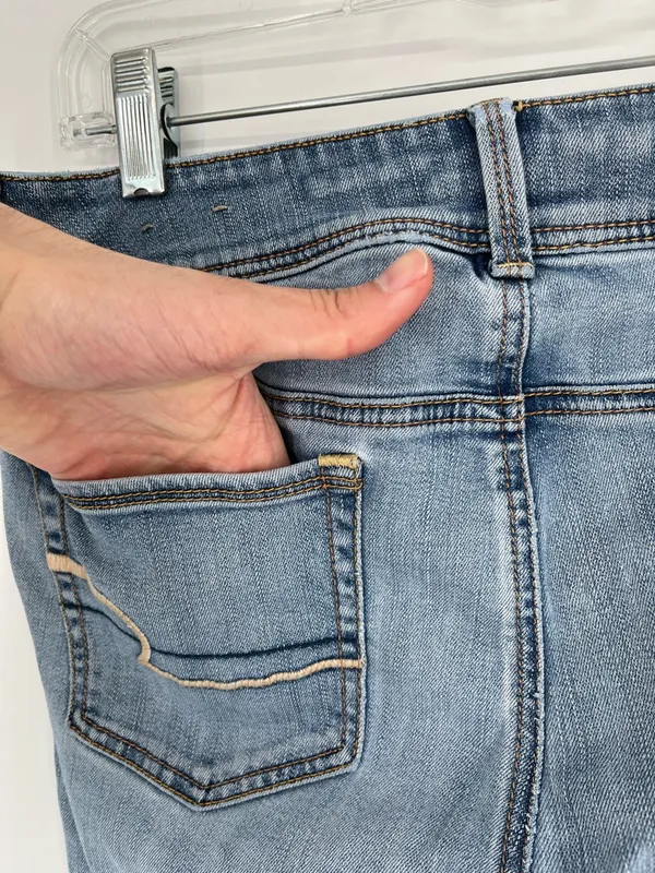 American Eagle Kick Boot Super Stretch Jeans Women's Size 12 - Image 11