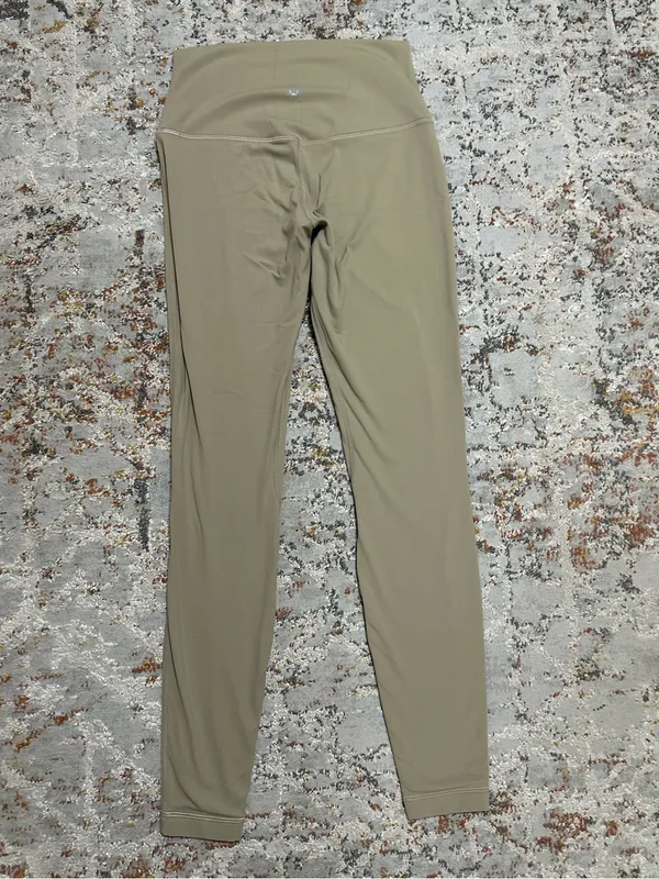 LULULEMON Align High-Rise Pant 28" size 6 tan - Image 3
