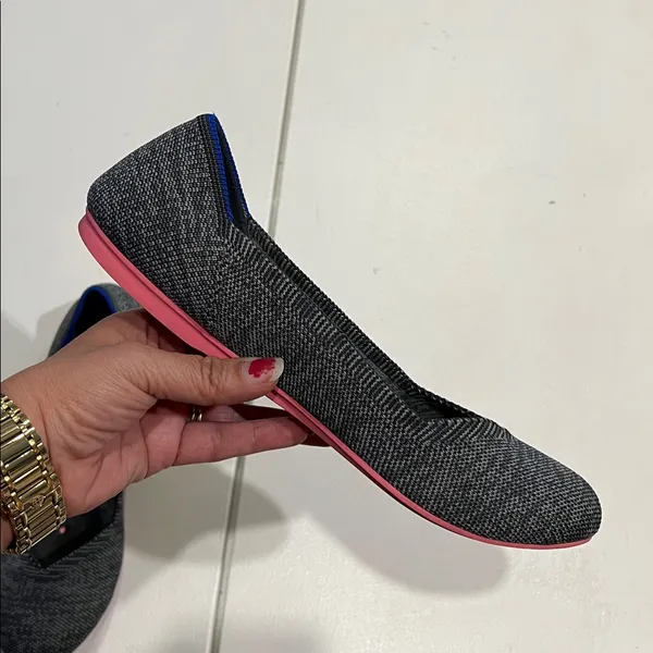 Rothy‘s birdseye pink sole made in China 7.5 W Ballet flats - Image 4