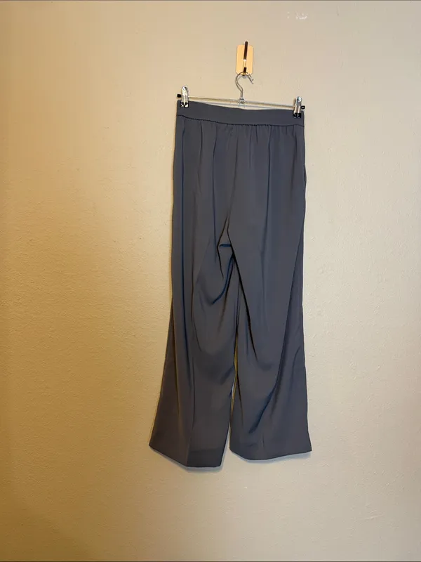 Quince Women Stretch‎ Crepe Classic Trouser Pants Overcast Grey Size 4 - Image 5