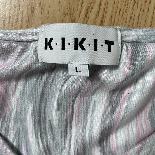Womens 2Pc KIKIT light Pink Lavender Tank and Shorts Pajama Set Size Large - Image 6