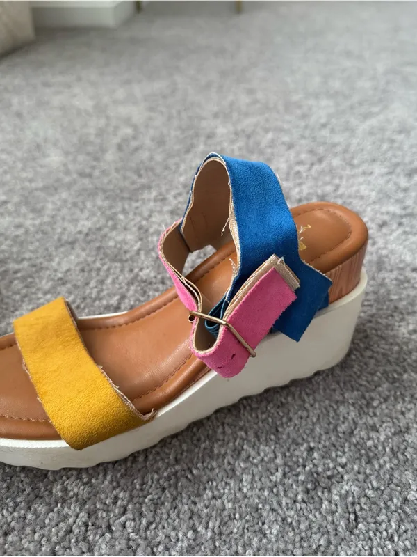 Women’s Wedges Blue Size 7 - Image 4