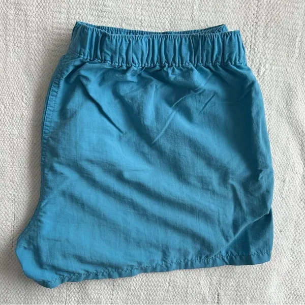 Patagonia Women's Athletic Shorts in Light Blue - Image 4