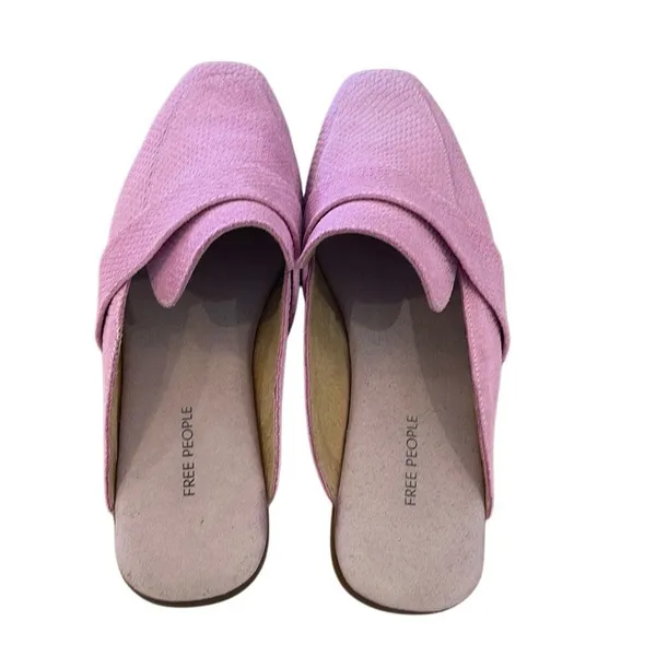 Free People At Ease 2.0 Loafer Mule (Women’s) Size 10‎ Thistle Pink - Image 4
