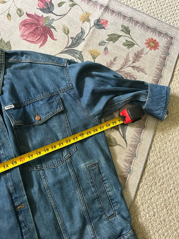 OVERSIZED WRANGLER denim jacket  - Image 4