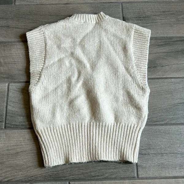 4th and reckless cable knit sweater vest Size XS - Image 4