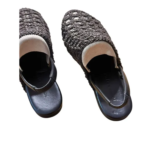 Jenni Kayne Crochet Jules Mule Flats Shoes - Image 4
