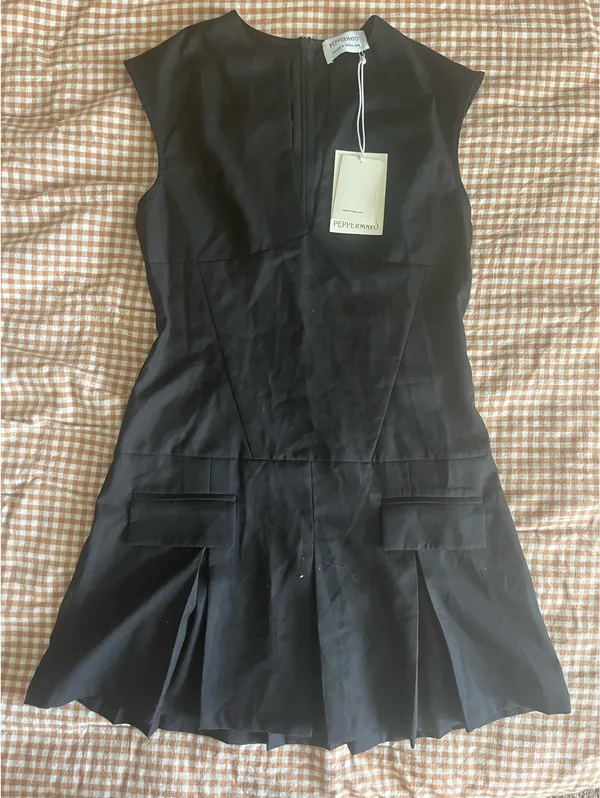 Peppermayo Mini Dress Black - Image 2