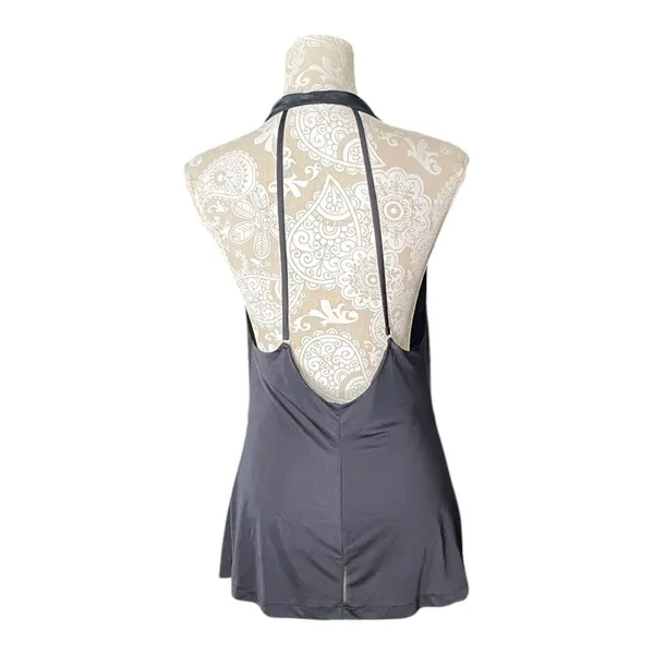 Indie Sleaze Fairy Grunge Y2K Slinky Satin Halter Cowl Tunic Top VS Very Sexy M - Image 5