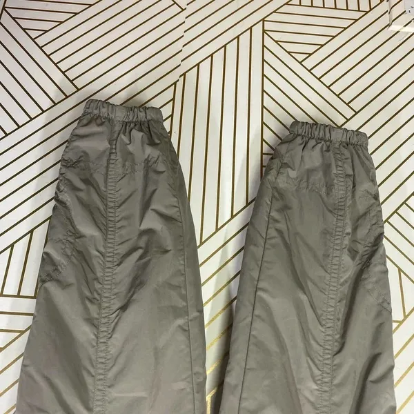 Bogner Ski Snow Pants Grey Taupe Puffer‎ Nylon - Image 6
