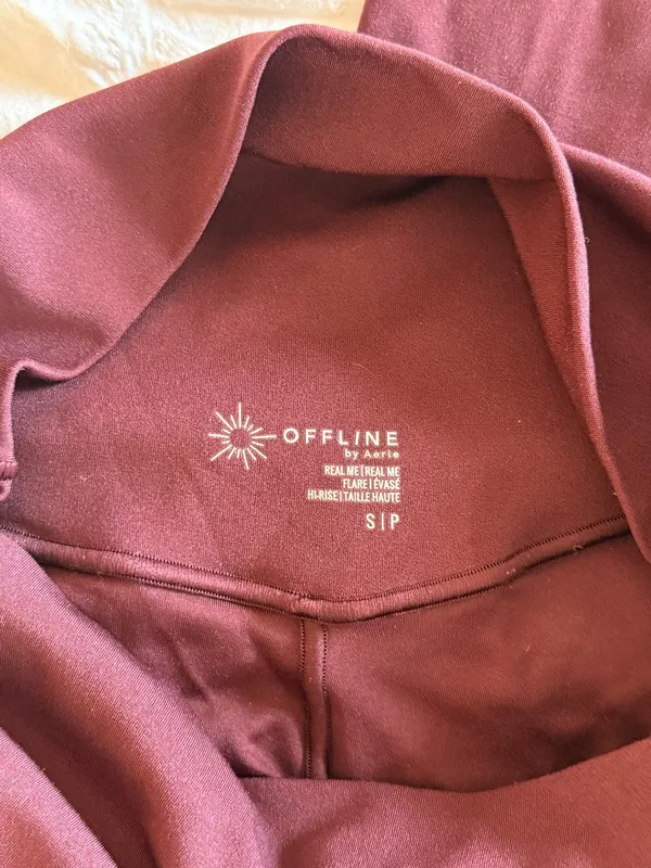 Aerie Crossover Flare Leggings Offline - Image 3
