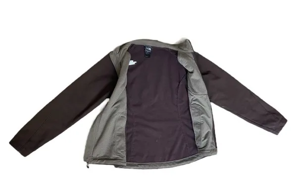 Vintage Brown Zip Up Jacket 🔥 - Image 4