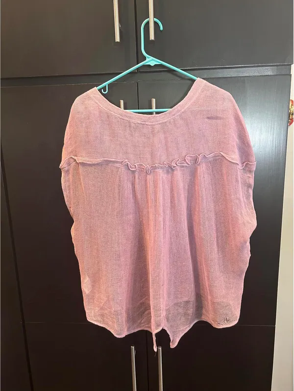 Tracy Reese Lightweight Lavender Blouse - Image 4