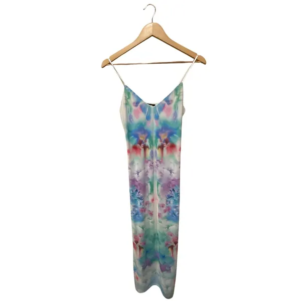 AFRM Alyson Mesh Panel‎ Maxi Dress Size XS NWT - Image 6
