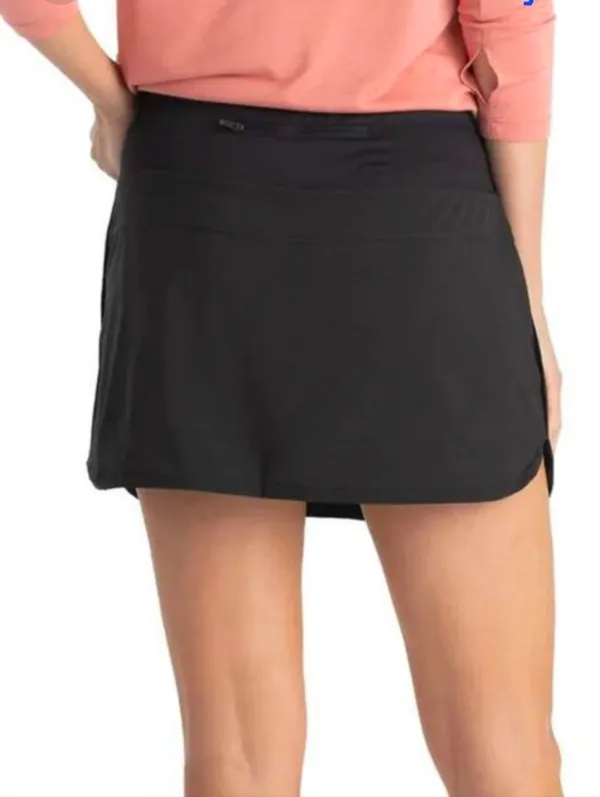 Free Fly Bamboo Lined Breeze Skort Size Medium Black - Image 6