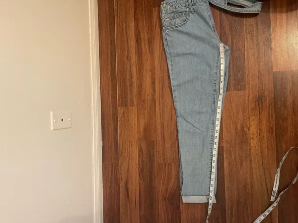 Levi's Light Blue Overalls. Size Xs - Image 12