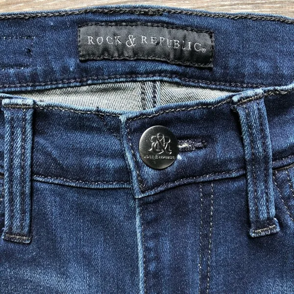 Rock & Republic Kashmiere Mid-Rise Skinny Jeans 6 - Image 4