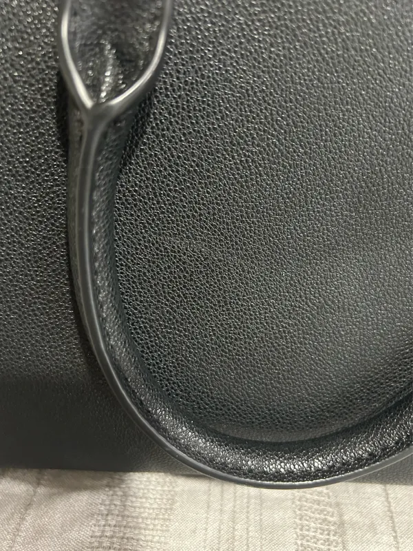 Nine West Black Purse Faux Leather Crossbody - Image 2