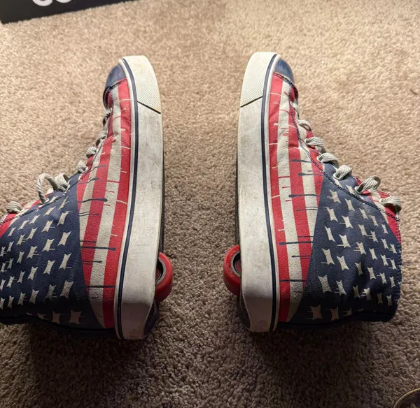 Heelys American Flag High Top Shoes - Image 5