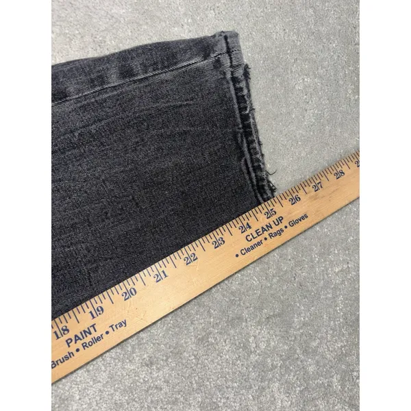 Abercrombie Fitch Women Jeans Size‎ 26/2 R Black Ankle Straight Ultra High Rise - Image 7