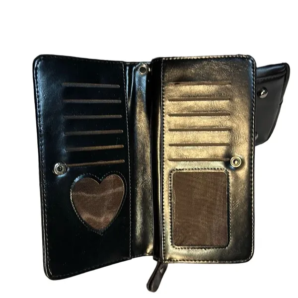 Love and Freedom Leather Purse with Wallet - Image 4