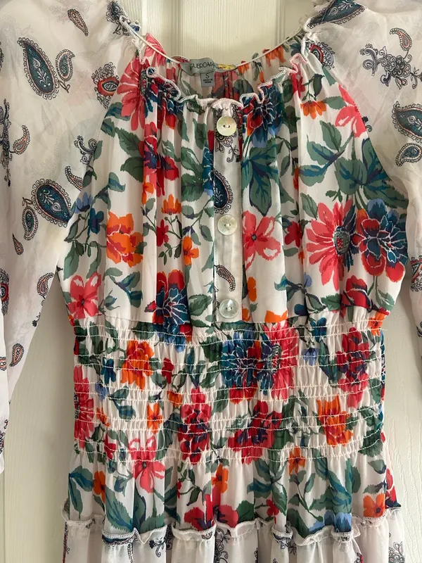 NWOT maxi floral dress size S - Image 2